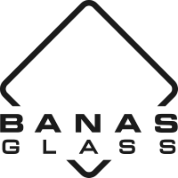 Banas Glass logo