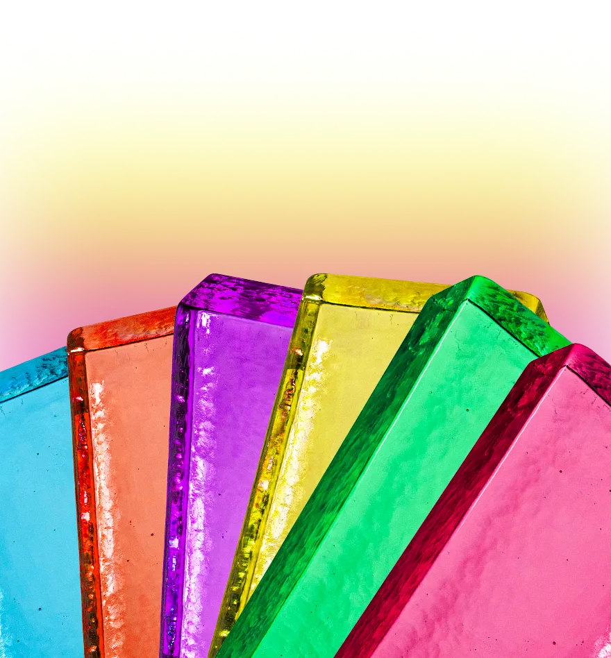 Barevné sklo Banas Glass