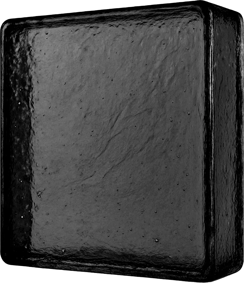 Black sklo Banas Glass